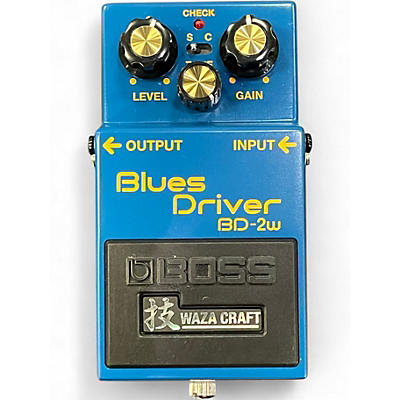 Used BOSS BD2W Blues Driver Waza Craft Effect Pedal