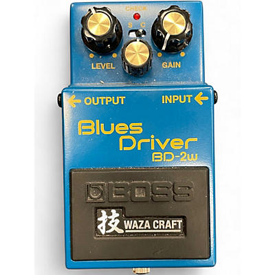 Used BOSS BD2W Blues Driver Waza Craft Effect Pedal