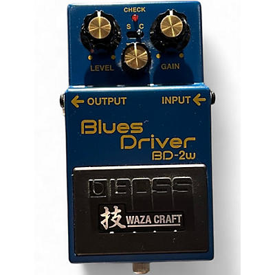 Used BOSS BD2W Blues Driver Waza Craft Effect Pedal