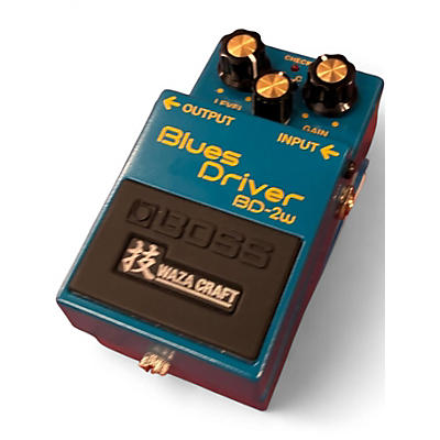 Used BOSS BD2W Blues Driver Waza Craft Effect Pedal
