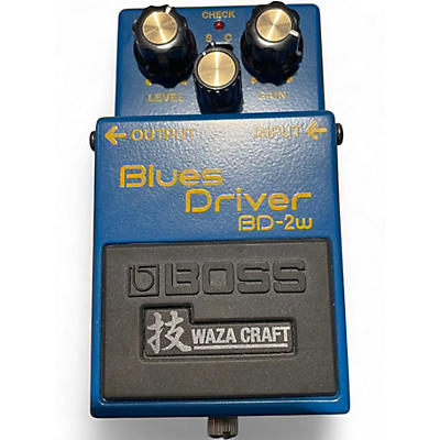 Used BOSS BD2W Blues Driver Waza Craft Effect Pedal