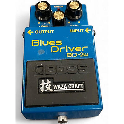 Used BOSS BD2W Blues Driver Waza Craft Effect Pedal
