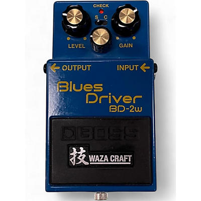 Used BOSS BD2W Blues Driver Waza Craft Effect Pedal