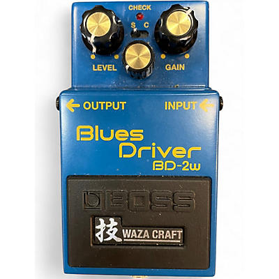 Used BOSS BD2W Blues Driver Waza Craft Effect Pedal