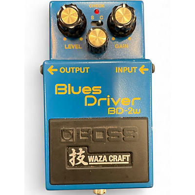 Used BOSS BD2W Blues Driver Waza Craft Effect Pedal