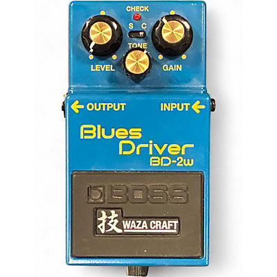 Used BOSS BD2W Blues Driver Waza Craft Effect Pedal
