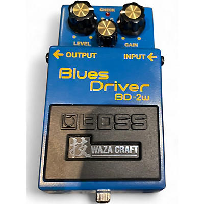 Used BOSS BD2W Blues Driver Waza Craft Effect Pedal