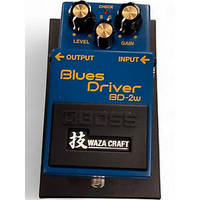 Used BOSS BD2W Blues Driver Waza Craft Effect Pedal