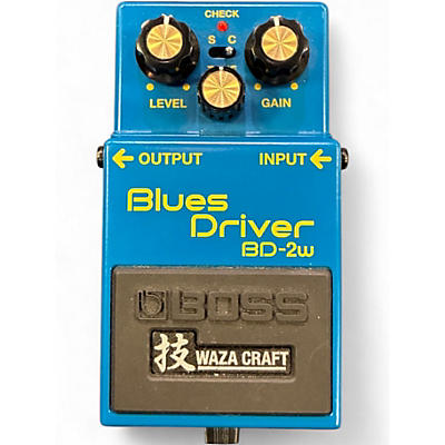 Used BOSS BD2W Blues Driver Waza Craft Effect Pedal