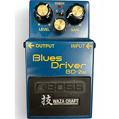 Used BOSS BD2W Blues Driver Waza Craft Effect Pedal