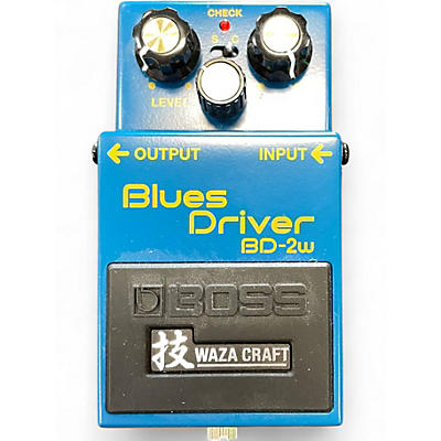 Used BOSS BD2W Blues Driver Waza Craft Effect Pedal