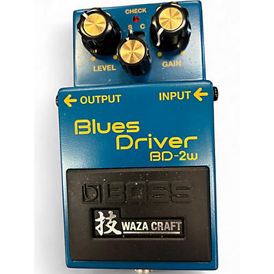 Used BOSS BD2W Blues Driver Waza Craft Effect Pedal
