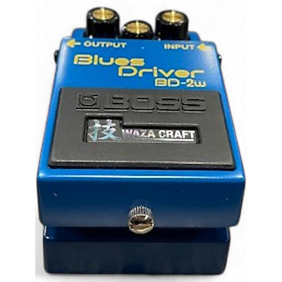 Used BOSS BD2W Blues Driver Waza Craft Effect Pedal