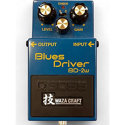 Used BOSS BD2W Blues Driver Waza Craft Effect Pedal