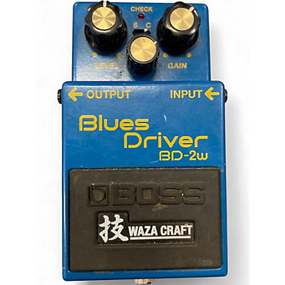 Used BOSS BD2W Blues Driver Waza Craft Effect Pedal