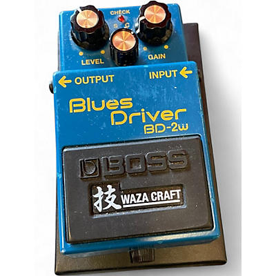 Used BOSS BD2W Blues Driver Waza Craft Effect Pedal