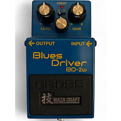 Used BOSS BD2W Blues Driver Waza Craft Effect Pedal