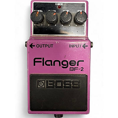 Used BOSS BF2 Flanger Green Label Effect Pedal