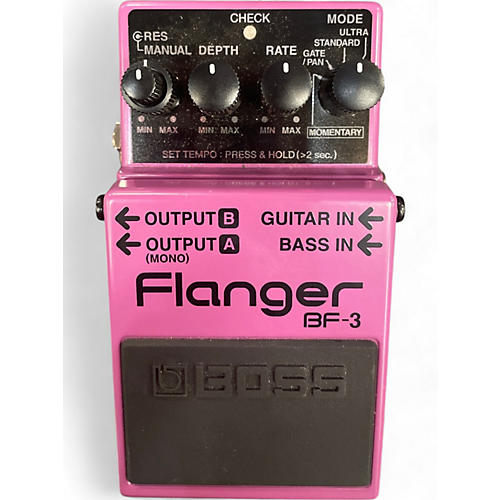 BOSS Used BOSS BF3 Flanger Effect Pedal