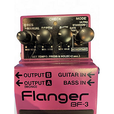 Used BOSS BF3 Flanger Effect Pedal