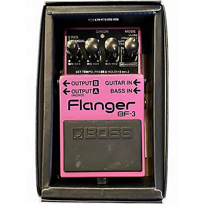 Used BOSS BF3 Flanger Effect Pedal