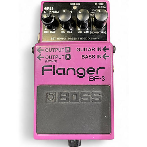 Used BOSS BF3 Flanger Effect Pedal