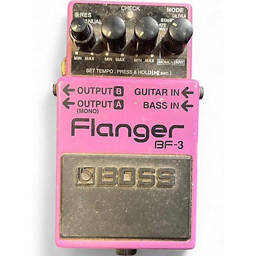 Used BOSS BF3 Flanger Effect Pedal