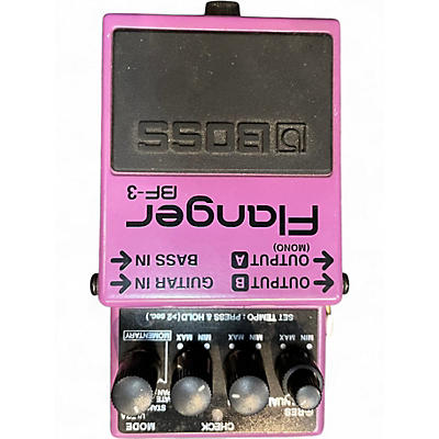 Used BOSS BF3 Flanger Effect Pedal
