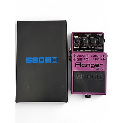 Used BOSS BF3 Flanger Effect Pedal