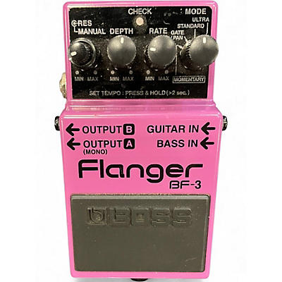 Used BOSS BF3 Flanger Effect Pedal