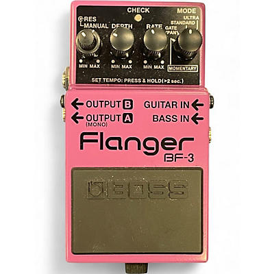 Used BOSS BF3 Flanger Effect Pedal