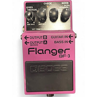 Used BOSS BF3 Flanger Effect Pedal
