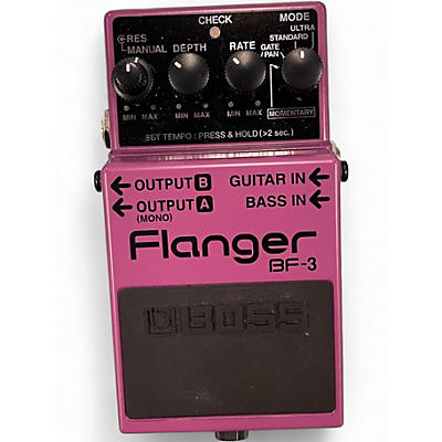 Used BOSS BF3 Flanger Effect Pedal