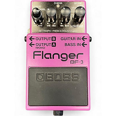 Used BOSS BF3 Flanger Effect Pedal