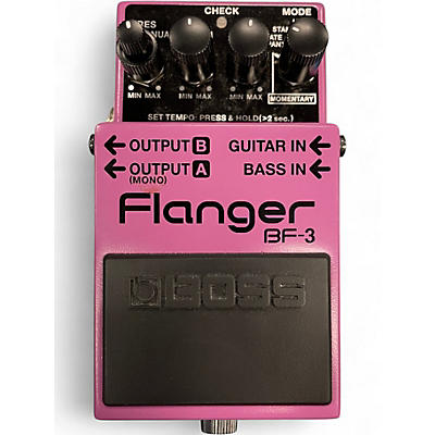 Used BOSS BF3 Flanger Effect Pedal