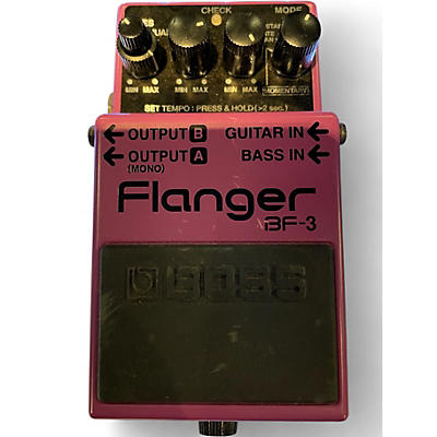 Used BOSS BF3 Flanger Effect Pedal