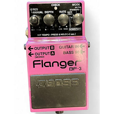 Used BOSS BF3 Flanger Effect Pedal