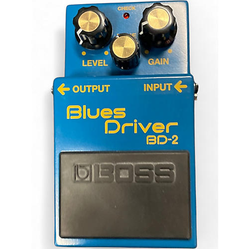 Used BOSS BLUES DRIVER Effect Pedal