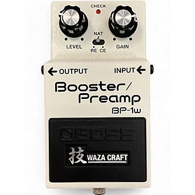 BOSS Used BOSS BOOSTER PREAMP BP-1W Effect Pedal