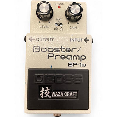Used BOSS BP-1W Booster/Preamp Effect Pedal
