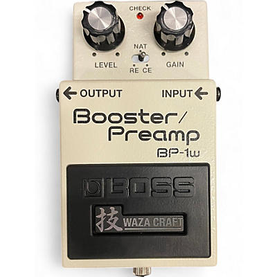 Used BOSS BP-1W Booster/Preamp Effect Pedal