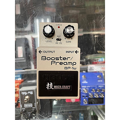 BOSS Used BOSS BP-1W Waza Craft Booster/Preamp Effect Pedal