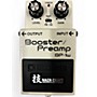 Used BOSS BP-1W Waza Craft Booster/Preamp Effects Pedal White Effect Pedal