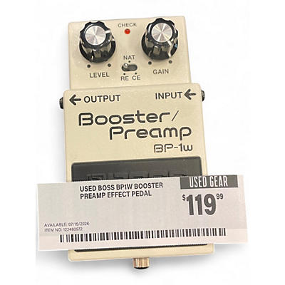 Used BOSS BP1W BOOSTER PREAMP Effect Pedal