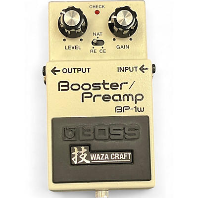 Used BOSS BP1W Booster Preamp Effect Pedal