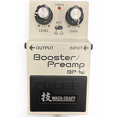 Used BOSS BP1W Booster/Preamp Waza Craft Effect Pedal