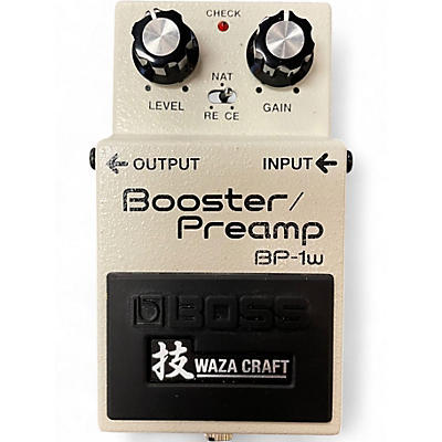 Used BOSS BP1W Waza Craft Booster Preamp Effect Pedal