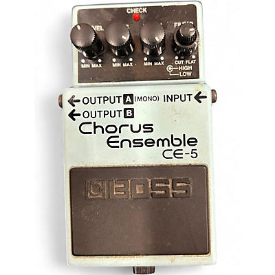 Used BOSS CE-5 Chorus Ensemble Effect Pedal