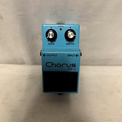 BOSS Used BOSS CE2 Chorus Effect Pedal