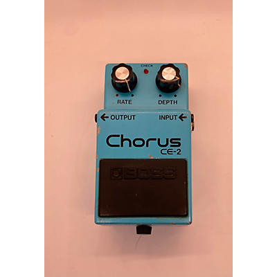 BOSS Used BOSS CE2 Chorus Effect Pedal